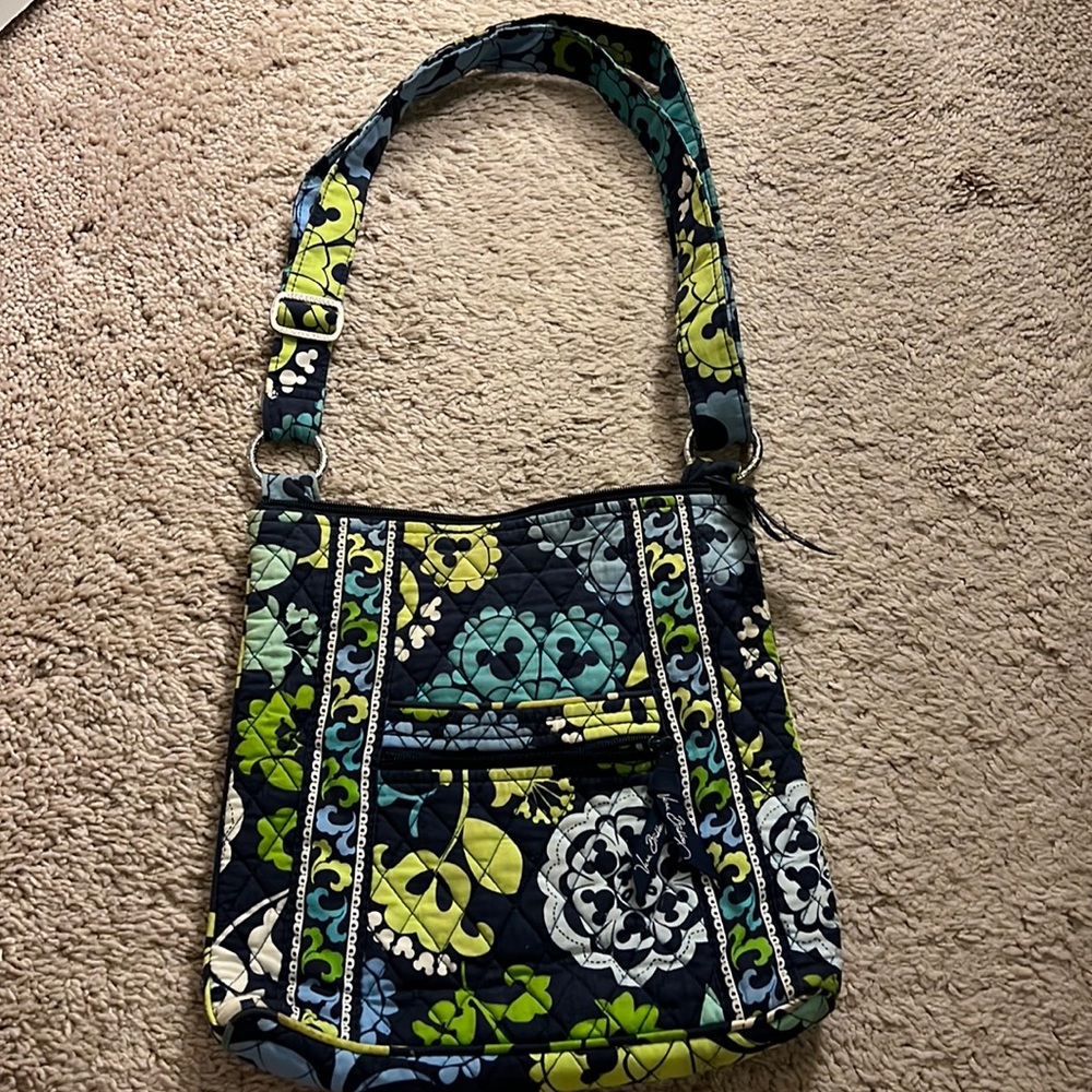 Disney hipster purse crossbody bag floral